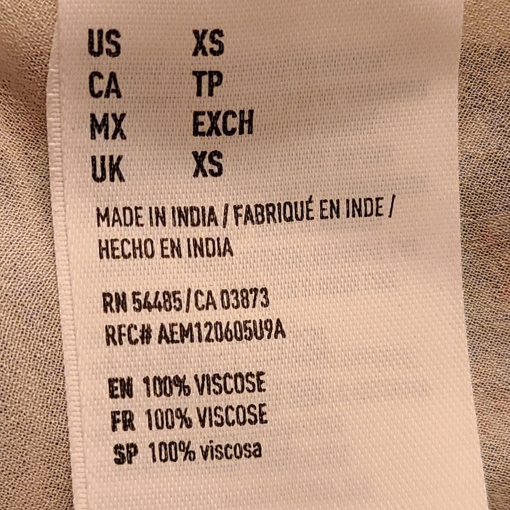 American eagel outfitters size XS white/multi  dress - Picture 12 of 12